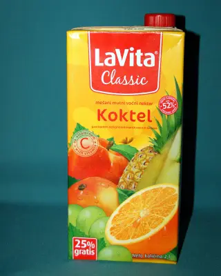 La Vita slim 2l žuti koktel