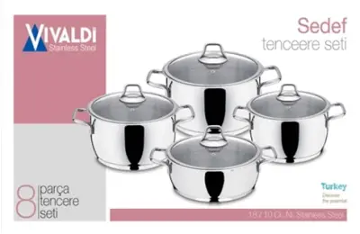 Set VIVALDI Sedef set 8 delova