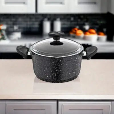 Lonac Wilma crni 24cm-4.2l