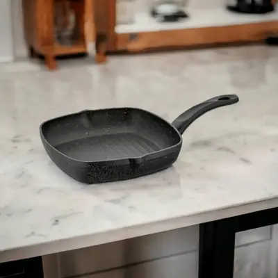 Tiganj grill Wilma crni 28x28