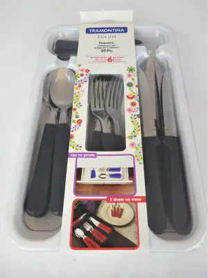 Escajg TULUM crni 25delova