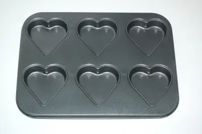 Kalup teflonski 35,2/26,7/2 srce 6m