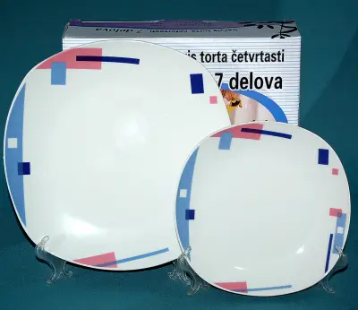 Servis torta 7 delova četvrtasti KC-31