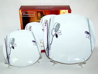 Servis torta 7 delova četvrtasti KD-13