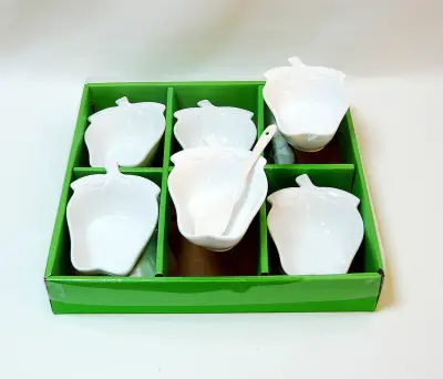 Činija APLLE 12cm sa kašičicom 1/6