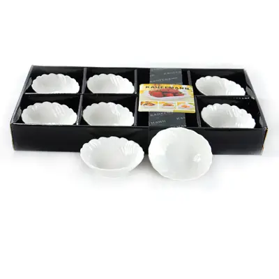 Činija set 1/8 školjka 8cm