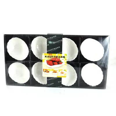 Činija set 1/8 školjka 8cm