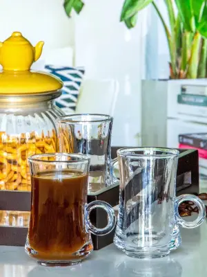Čaša za grejanu rakiju 105ml 1/6