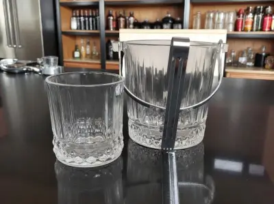 Posuda za led+6 čaša H