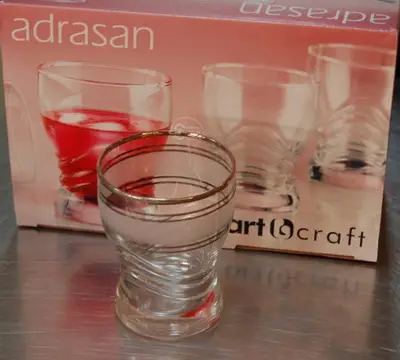 Čaša ADRASAN 05 silver/mat 1/6