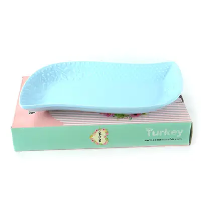 Tacna oval cvet blue 27x15cm