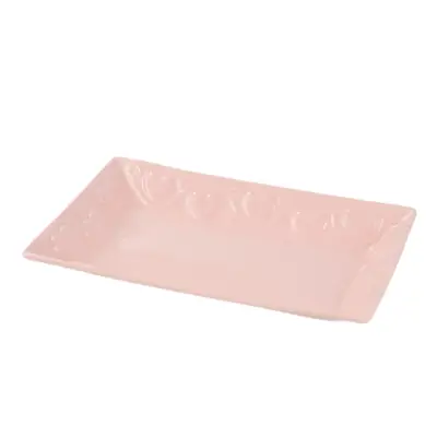 Tacna srce pink 27x15cm