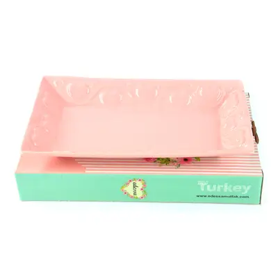 Tacna srce pink 27x15cm