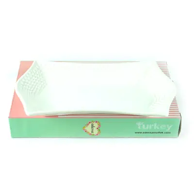 Tacna tačka white 27x15cm