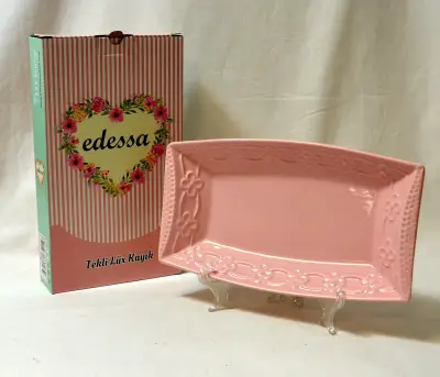 Tacna cvetovi pink 27x15cm
