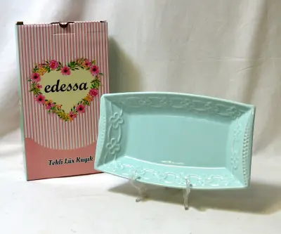 Tacna cvetovi mint 27x15cm