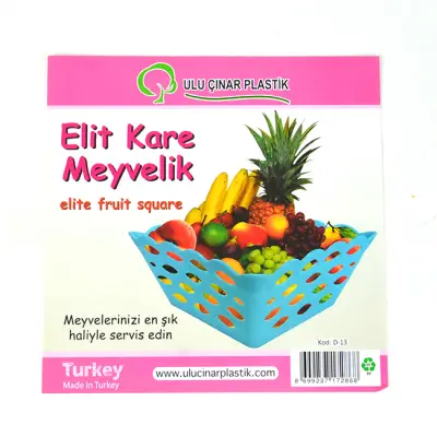 Korpa za voće četvrtasta 28x12