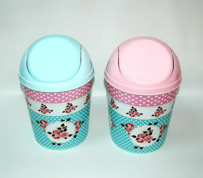 Kanta za otpatke 4l cvet ROZE