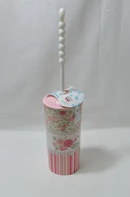 Četka za wc cvet ROZE