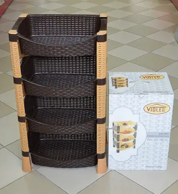 Polica GalaxyBRAON BEŽ45x30x78