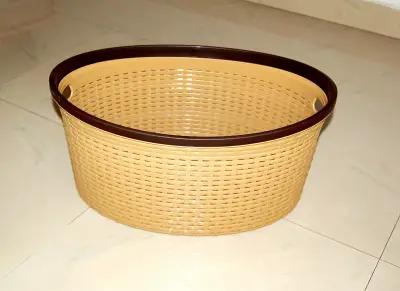 Korpa ovalna ratan 20L BEŽ