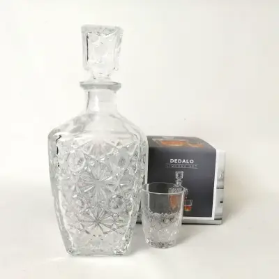 Set DEDALO decanter+čašice85cc