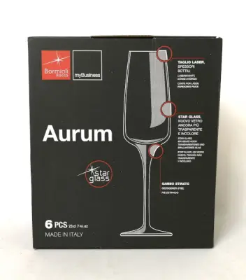 Čaša AURUM sh.flute 230cc 1/6