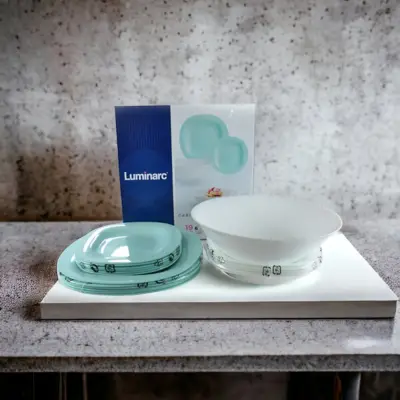 Servis CARINE l.tir/belo 19pcs