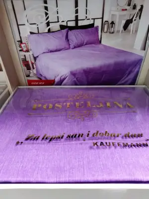 Posteljina 160x240 Ahenk Mor