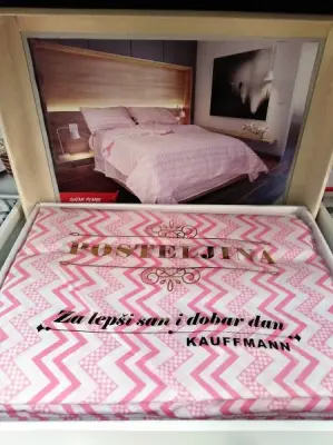 Posteljina 160x240 Ahenk Pembe