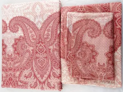 Posteljina 160x240 kašičicom b.roze
