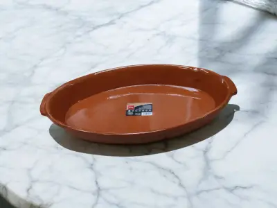 Pekač etno oval 53x32cm