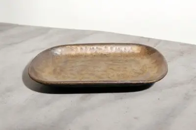 Oval 16x9cm bronze org.HORECA