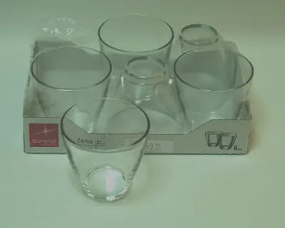Čaša ZENO clear 260cc 1/6