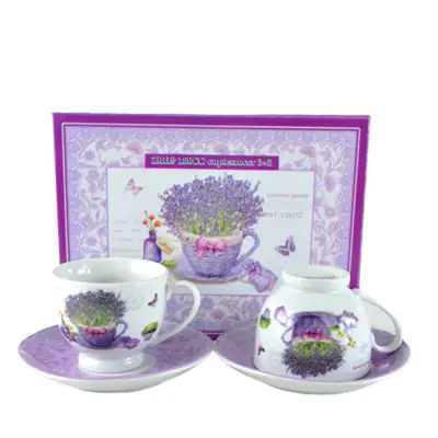 Šoljice lavanda 180cc 1/2