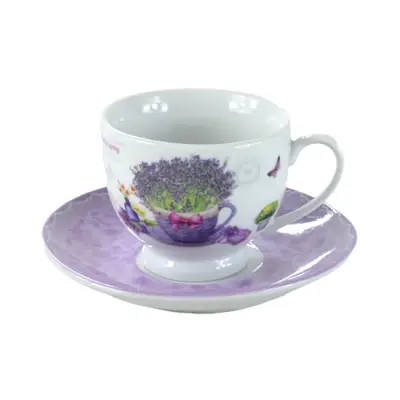 Šoljice lavanda 180cc 1/2
