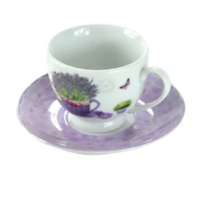 Šoljice lavanda 180cc 1/2