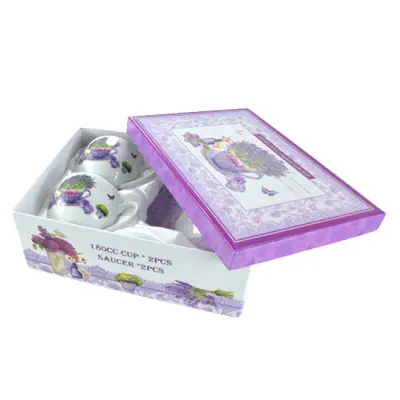 Šoljice lavanda 180cc 1/2