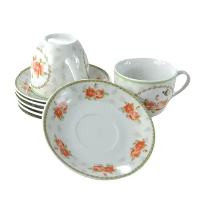 Šoljice 220cc 1/6 nar.ruža