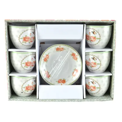 Šoljice 220cc 1/6 nar.ruža