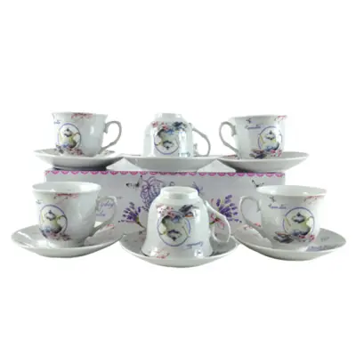 Šoljice 160cc 1/6 lavanda-čaj