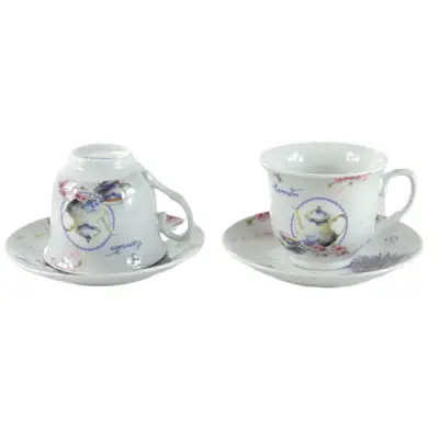 Šoljice 160cc 1/6 lavanda-čaj