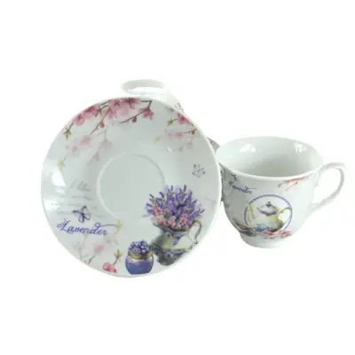 Šoljice 160cc 1/6 lavanda-čaj