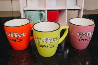 Šoljice 200cc 1/6 coffee happy life