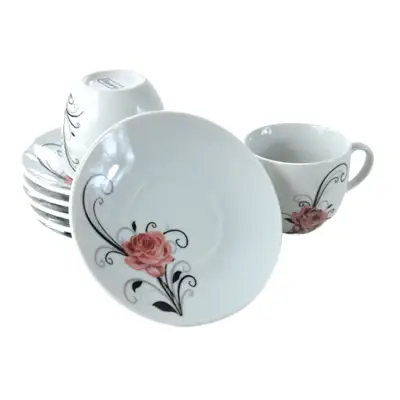 Šoljice 90cc 1/6 ruža