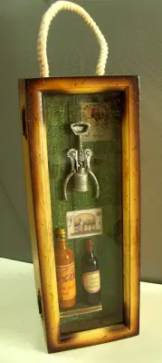 Drvena kutija za flaše SX