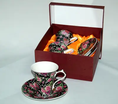 Set šolja ruže 2kom