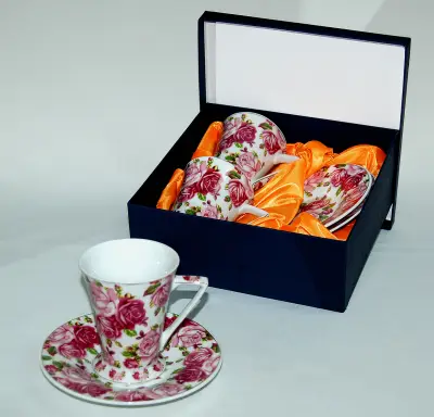 Šoljice 2 kom rose 3