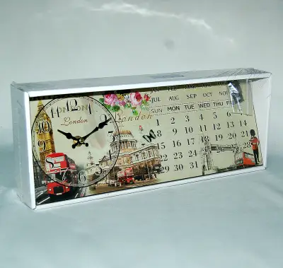 Sat London kalendar 35x14cm