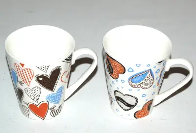 Šolja 9x10.5cm mix